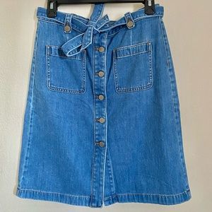 Loft Denim Skirt
